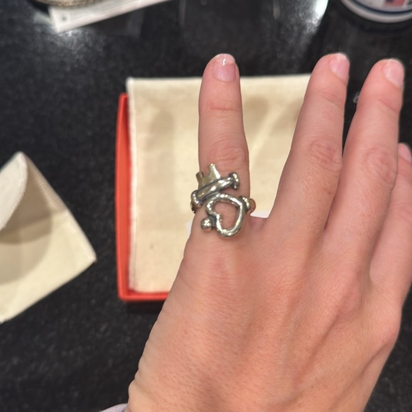 James Avery - Key to my heart size 6 ring - Picture 2 of 4